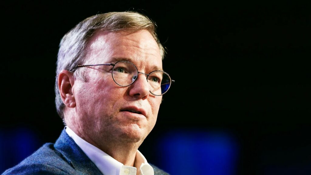 Eric Schmidt, Ex Google CEO