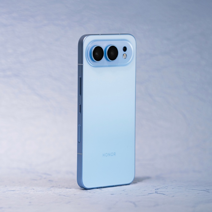 Honor 500 soft blue phone