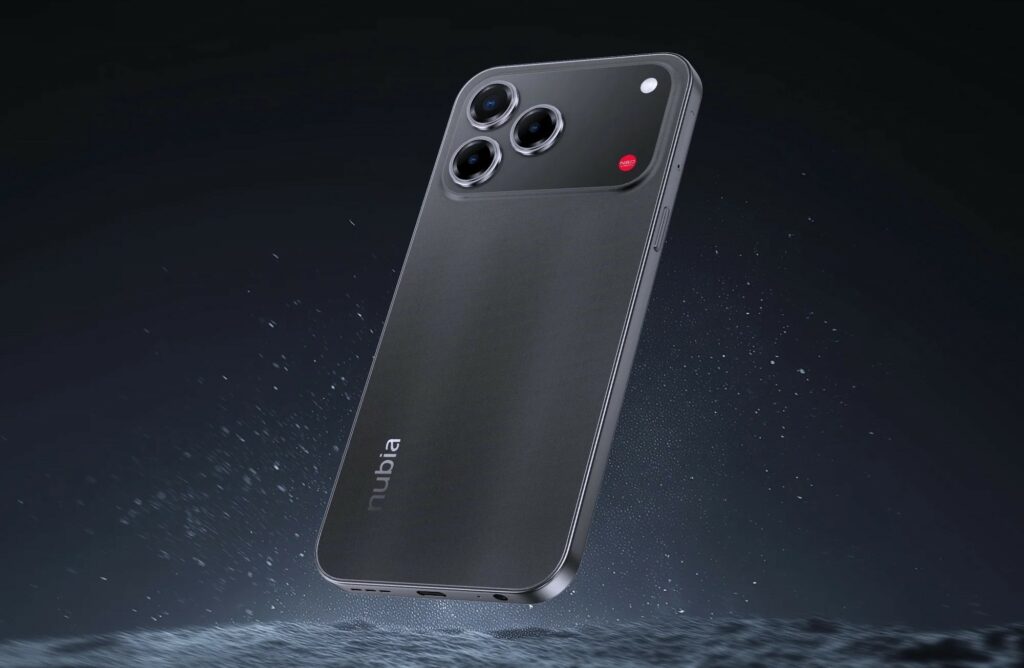 Nubia V80 phone black color