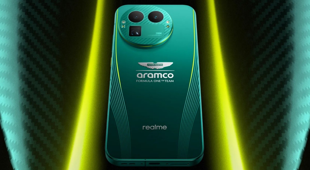 Realme GT 8 Pro Aston Martin F1 Edition phone