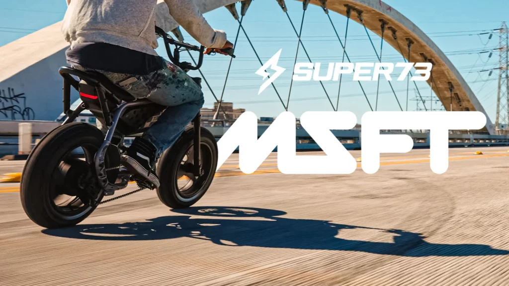 SUPER73-MZFT bike in action