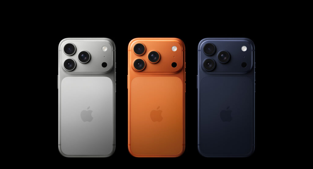 apple iphone 17 in different colors